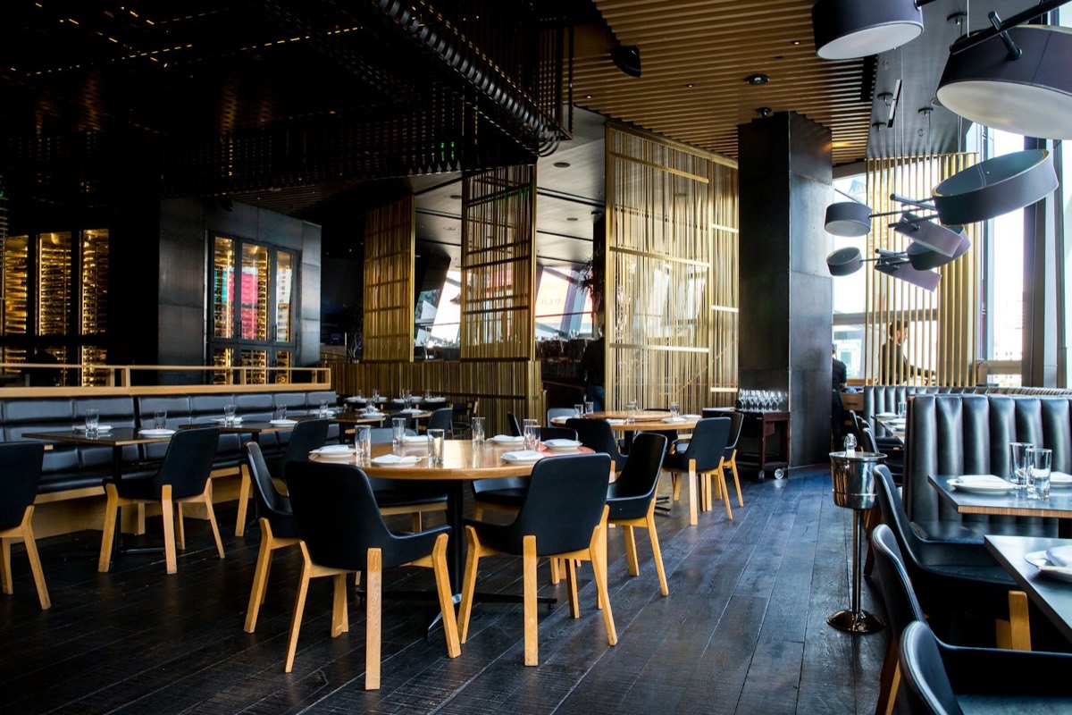 Restaurant lounge seating