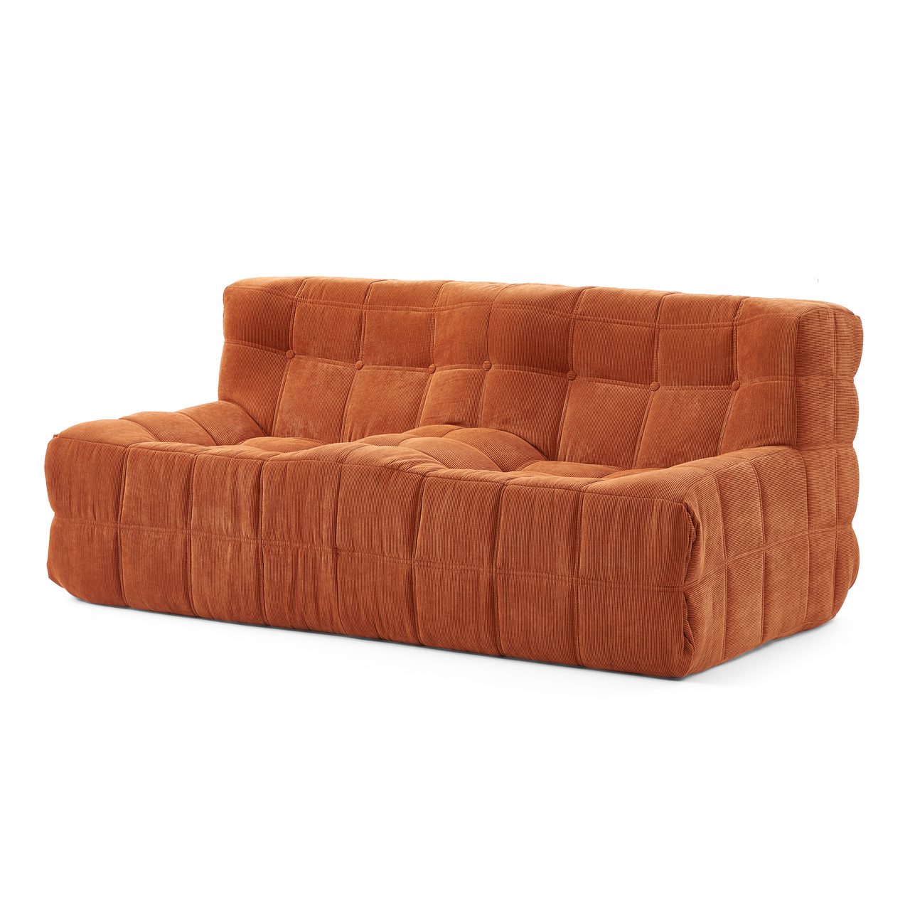 Compressed Sofa - T-206-T Corduroy 2-Seater