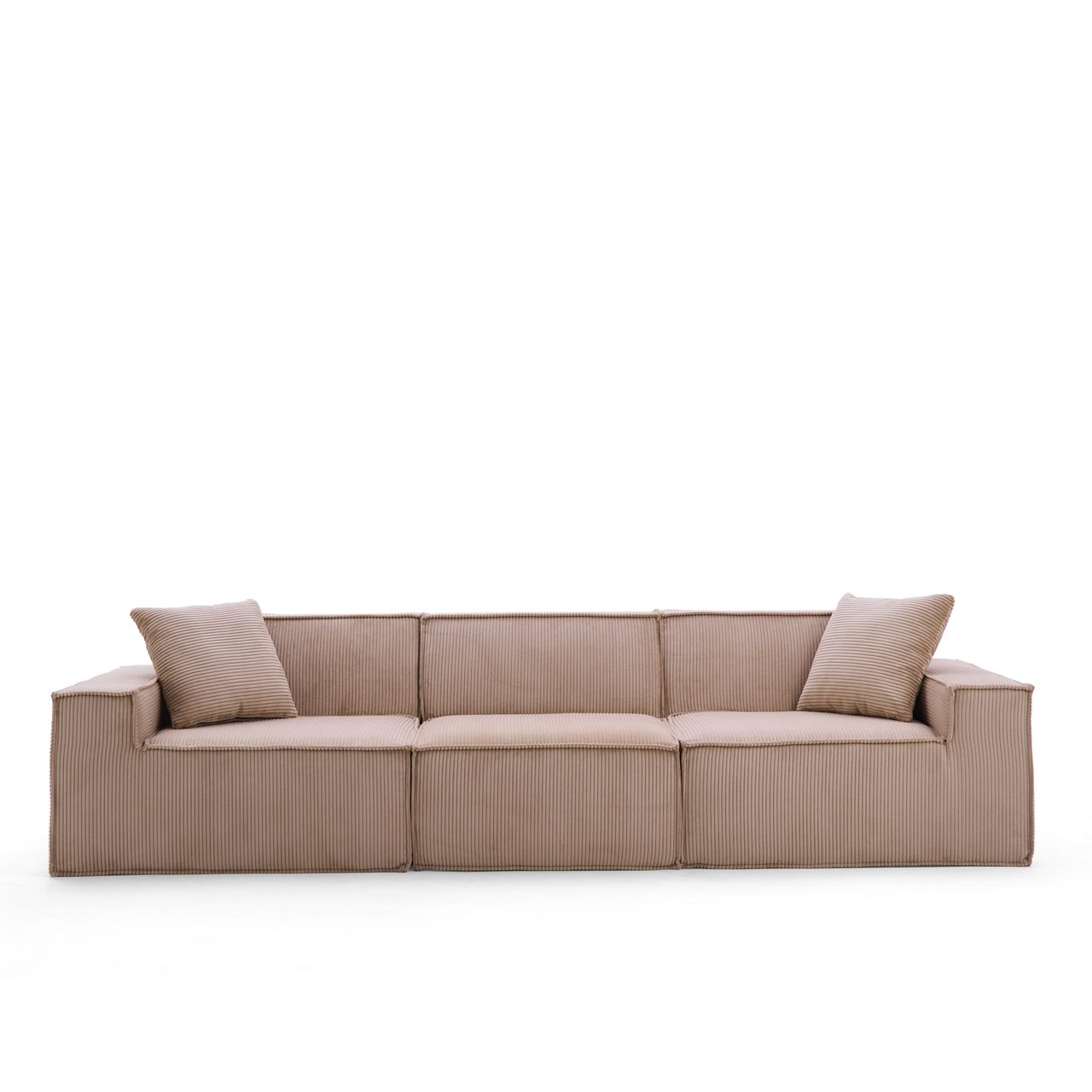 Compressed Sofa - T-035 Corduroy 3-Seater