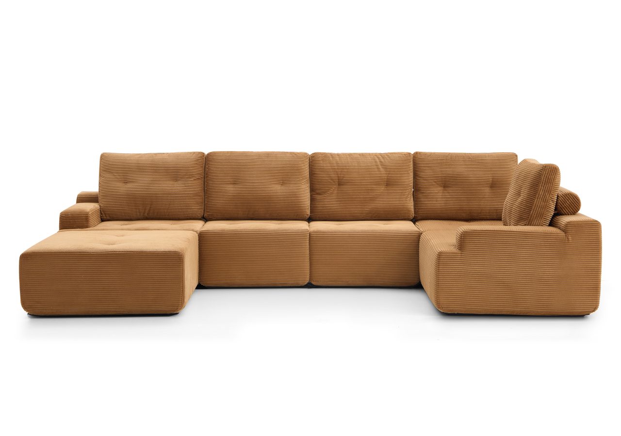 Compressed Sofa - T-411-Z Corduroy Modular Combination Sofa