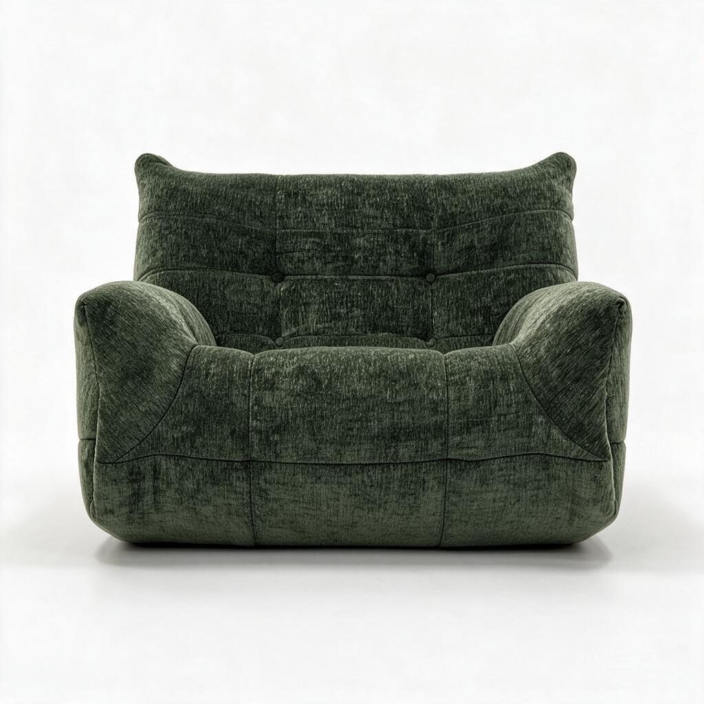 Compressed Sofa - T-902 Chenille Single Seater